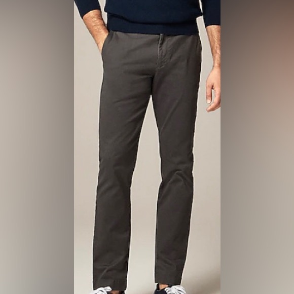 J. Crew Other - J. Crew Stretch 770 Straight Men’s chinos pants Onyx Grey Dark Gray Waist 31